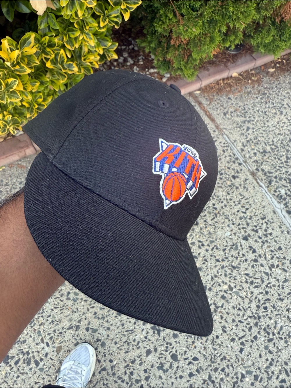 Kith x New Era For The New York Knicks Logo Low Profile 59FIFTY Fitted 'Black' - Picture 3 of 3